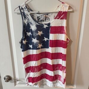 Gildan Stars and Stripes Tank Top